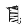 Поличка для рушникосушарки Carino RICARDO, довга, Чорний глянець