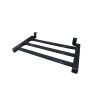 Поличка для рушникосушарки Carino RICARDO, довга, Чорний глянець