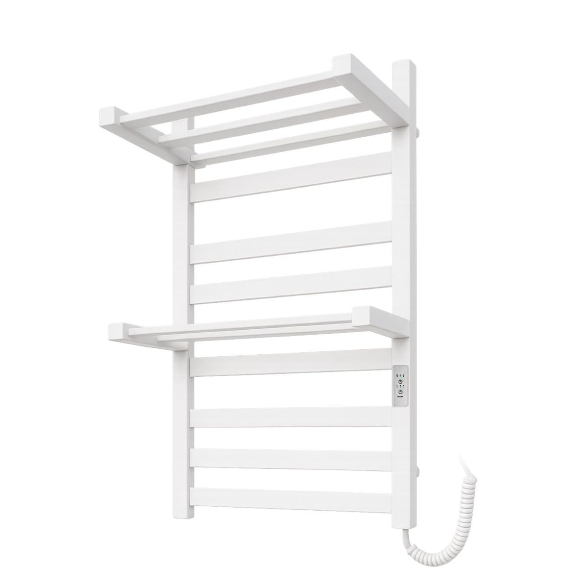 Поличка для рушникосушарки Carino RICARDO, довга, Білий мат