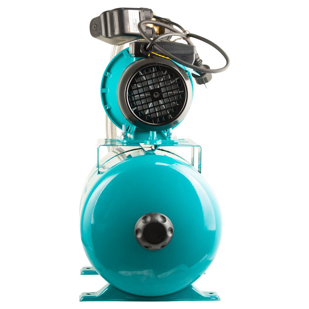 Станція 1.1кВт Hmax 50м Qmax 60л/хв (самовсмоктуючий насос нерж) 24л Україна AQUATICA JETSa100A5/UA