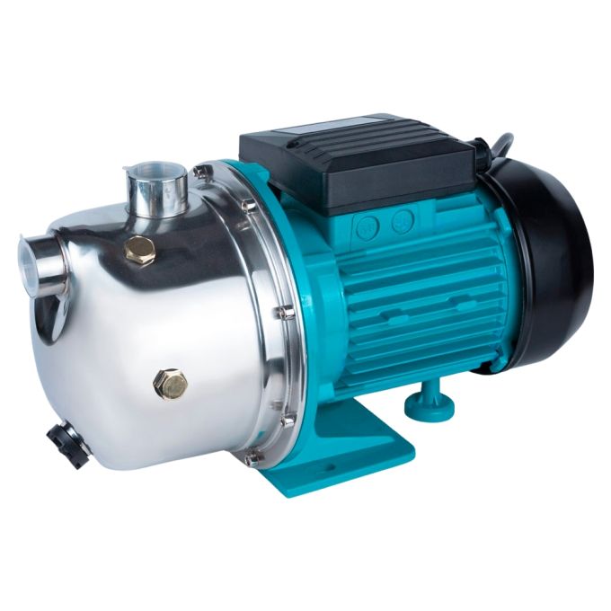 Насос відцентровий самовсмоктуючий 0.75кВт Hmax 46м Qmax 50л/хв нерж AQUATICA JETSa60 (775097)