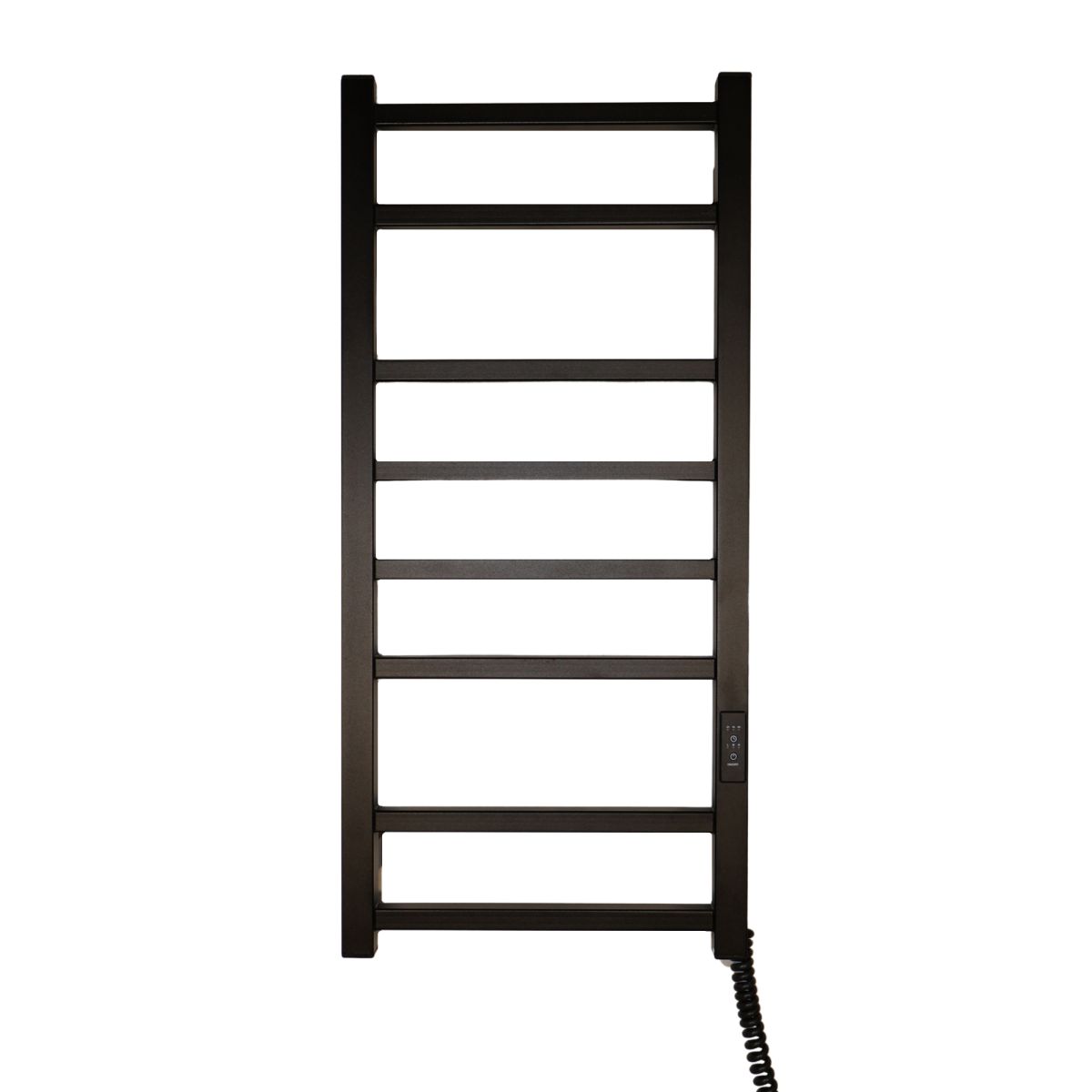 Рушникосушарка електрична Carino FABIA з контроллером Чорний мат 790*370