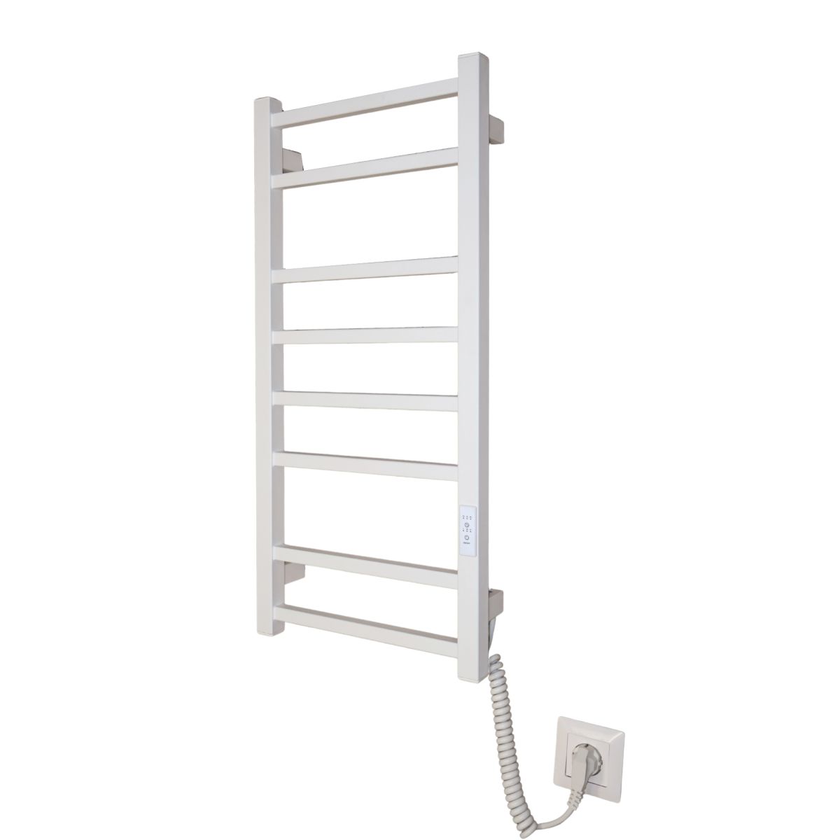 Рушникосушарка електрична Carino FABIA з контроллером Білий мат 790*370