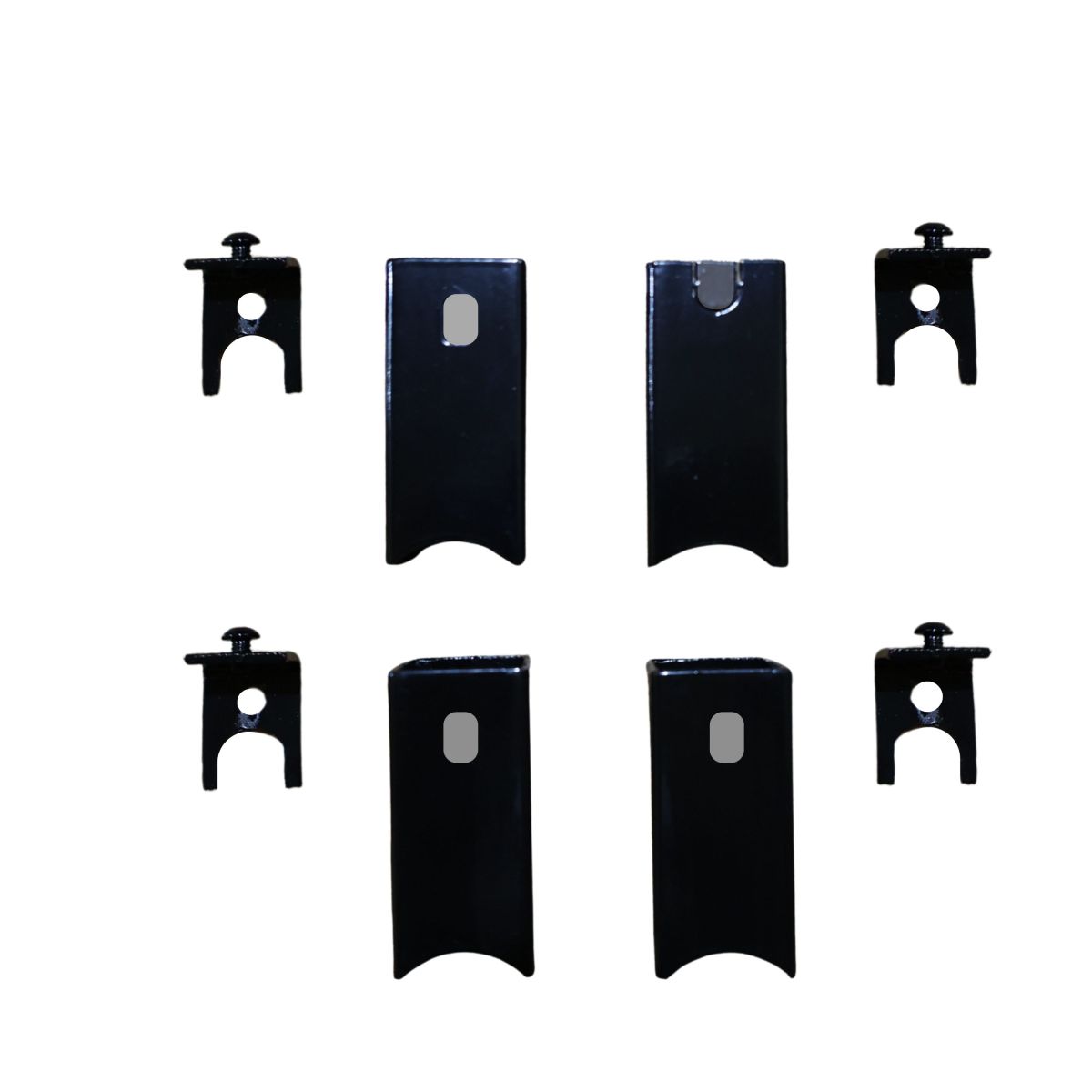 Полотенцесушитель электрический Carino LUCA с контроллером Черный мат 790*370