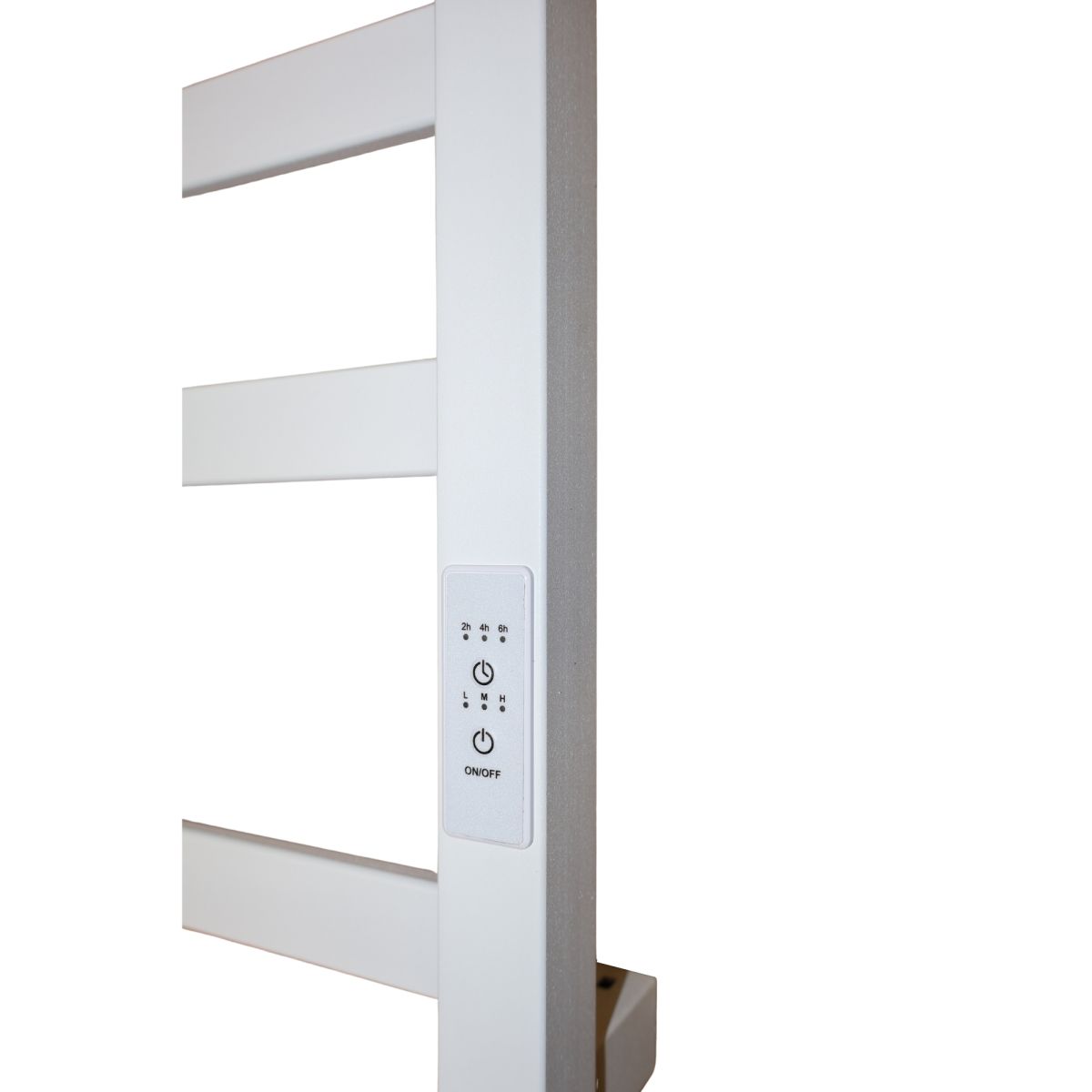 Рушникосушарка електрична Carino LUCA з контроллером Білий мат 790*370