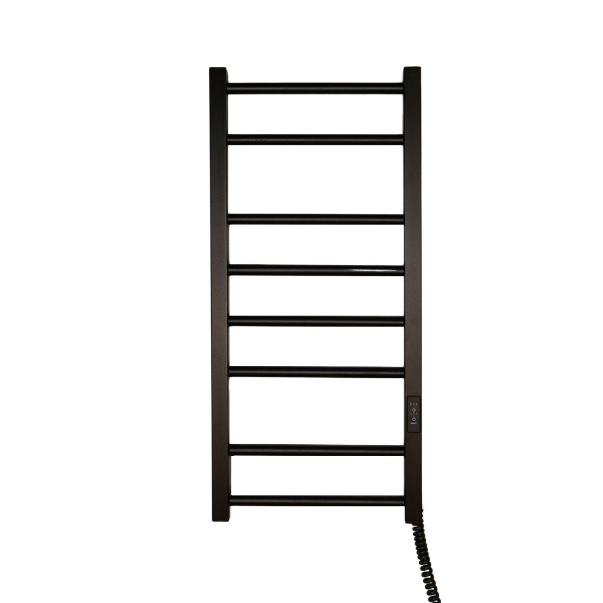 Рушникосушарка електрична Carino NICOLA з контроллером Чорний мат 790*370