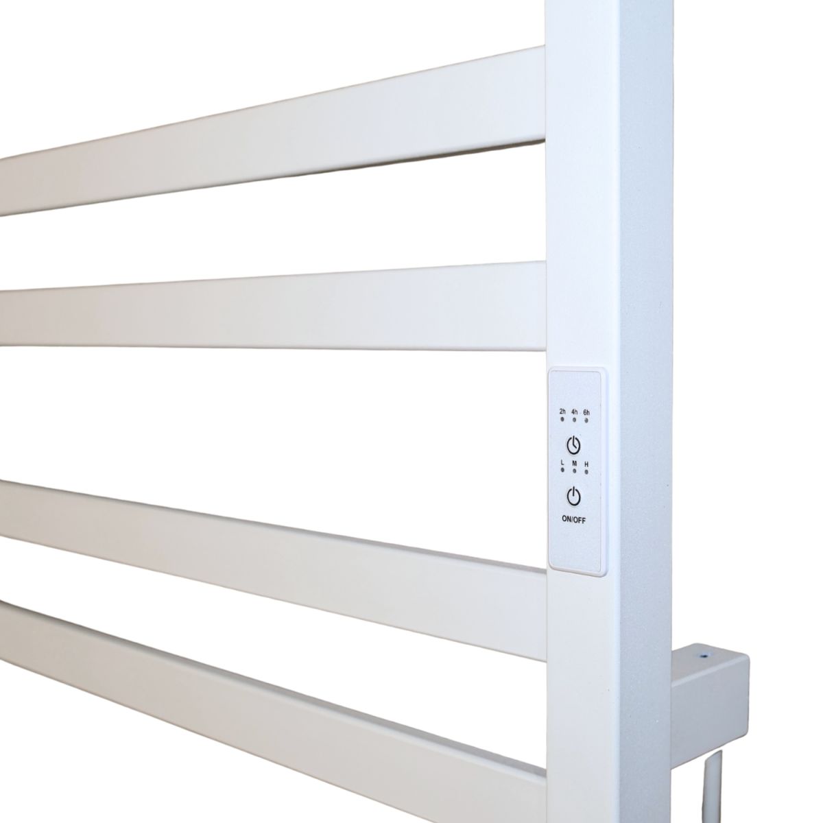 Рушникосушарка електрична Carino ELISA з контроллером Білий матовий 490*790