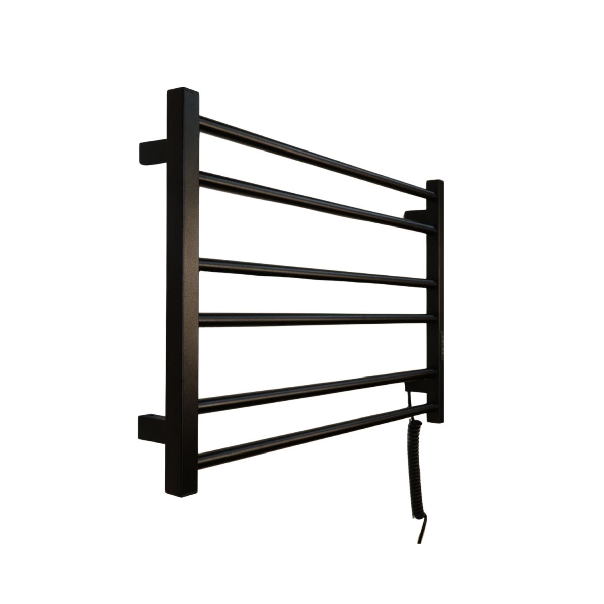 Рушникосушарка електрична Carino SOFIA з контроллером Чорний матовий 490*790