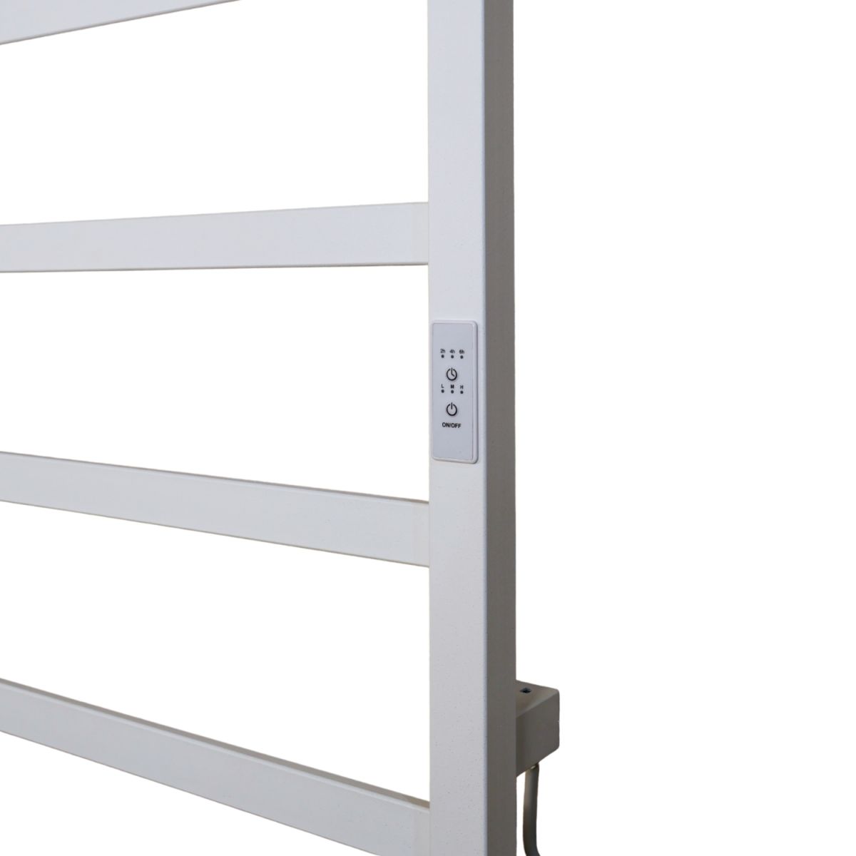 Рушникосушарка електрична Carino FLAVIA з контроллером Білий матовий 790*490