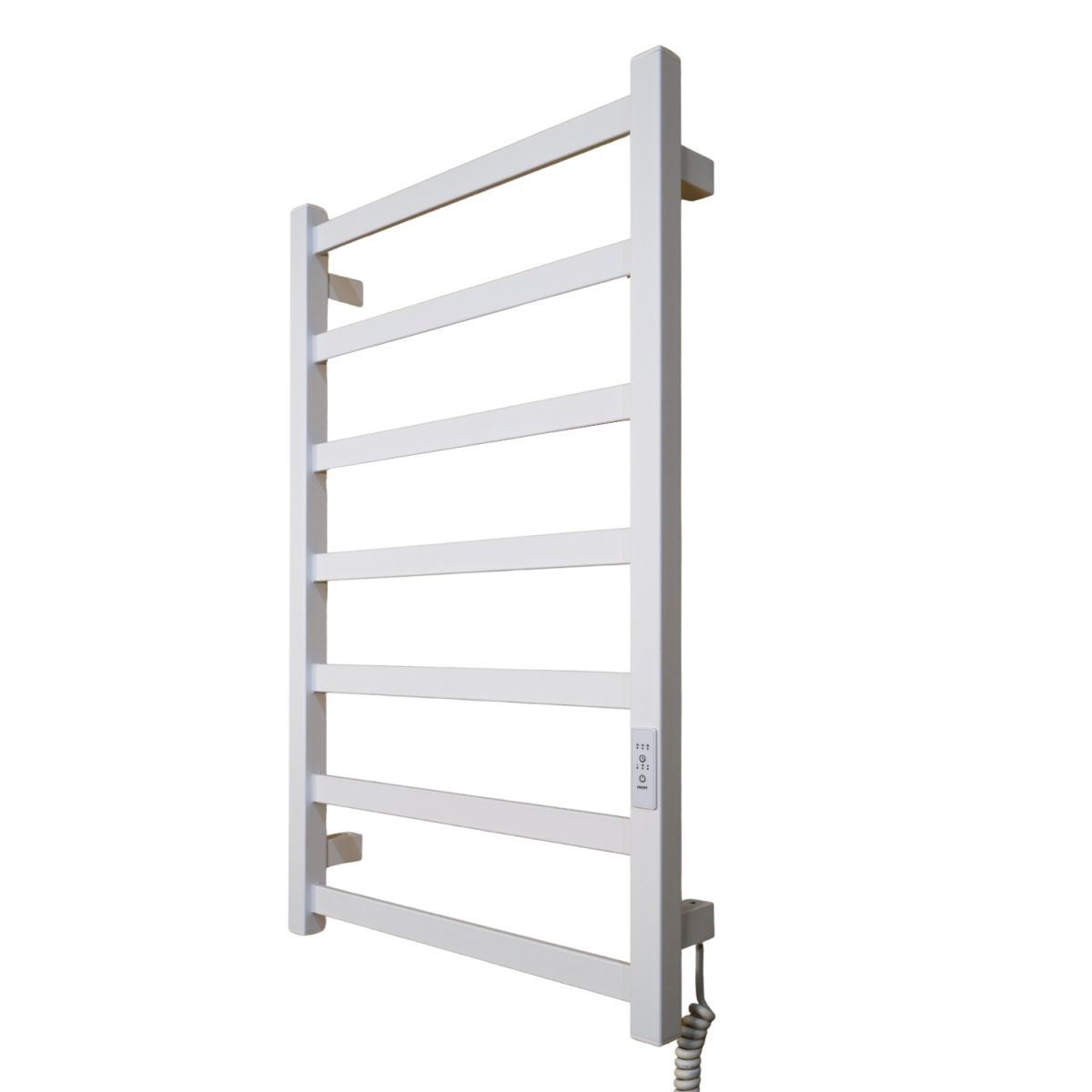 Рушникосушарка електрична Carino LAURA з контроллером Білий матовий 790*490