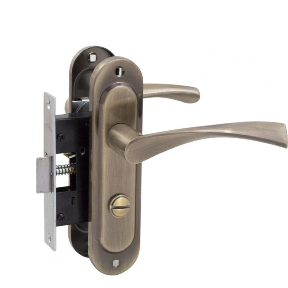 Комплект замка BRUNO 1250 WC (BS45*50мм) AB антична бронза