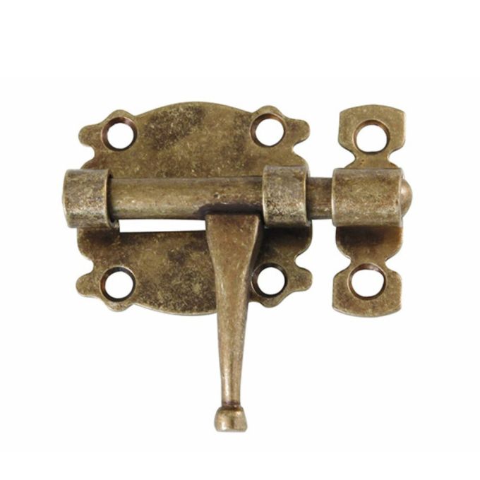 Засув для дверей AMIG мод.484 50х45 мм антік