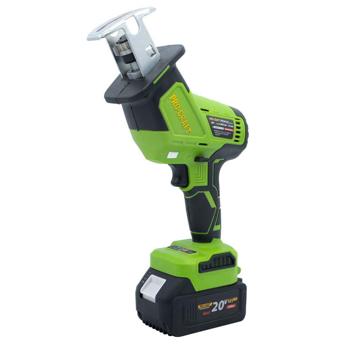 Акумуляторна шабельна пила Procraft PSS36 (без акб та зп)