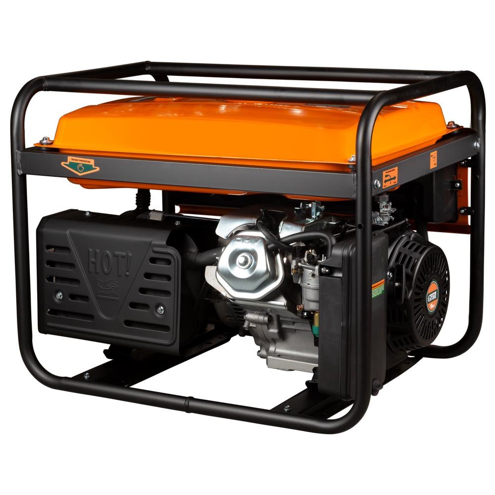 Генератор бензиновый 220В 7.0/7.5кВт 4-х тактный электрозапуск GRAD (5710985)