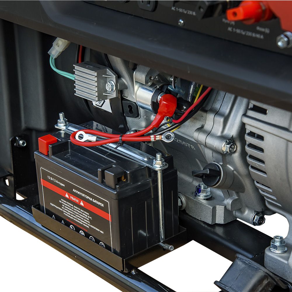 Генератор бензиновий інверторний Vitals IG 10.0bat dual power + ATS