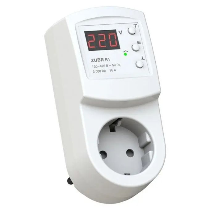 Реле напряжения ZUBR r116y, 16А