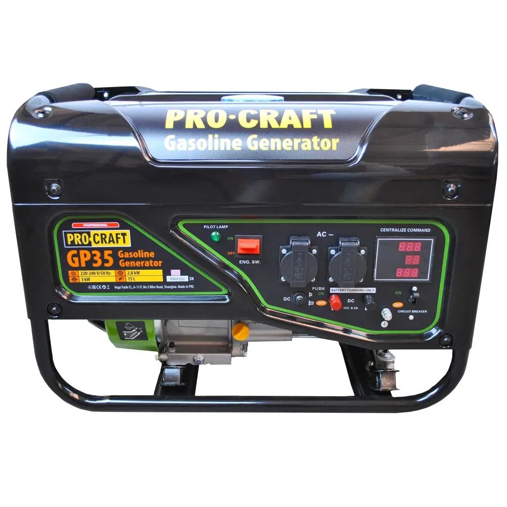 Генератор бензиновий Procraft GP35 + Олива 4Т 1л