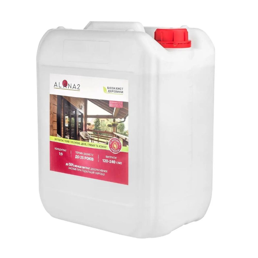 Засіб біозахисний АЛАНА-2 концентрат 1:9 прозорий 10кг