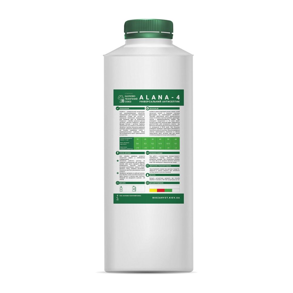 Средство биозащитное, готовый раствор АЛАНА-4, 1кг