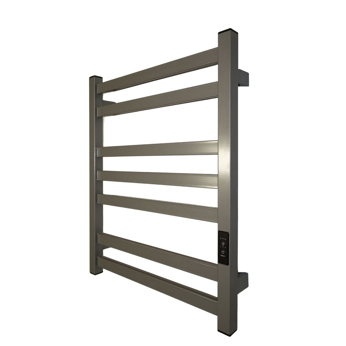 Рушникосушарка електрична Carino RICARDO з контроллером Сірий металік 590*490