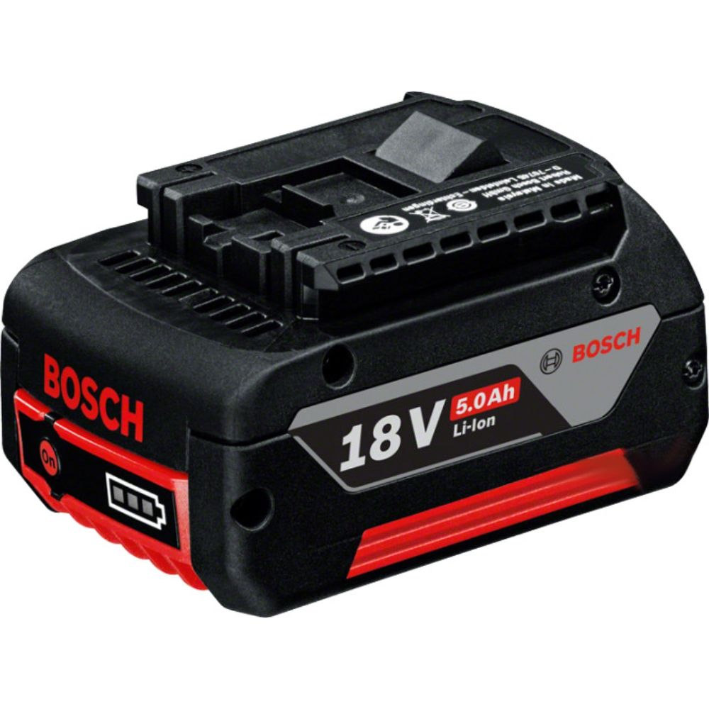 Акумулятор Bosch Professional (Li-Ion, 18 В, 5 А*год, 2 шт.) + зарядний пристрій Bosch GAL1880 CV (1