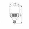 LED лампа VIDEX A118 50W E27 5000K