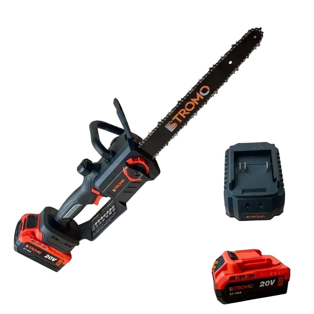 Набір Ланцюгова пила акум. STROMO AAS-40 (1 акб та зп) + Олива ланцюгова 200 мл