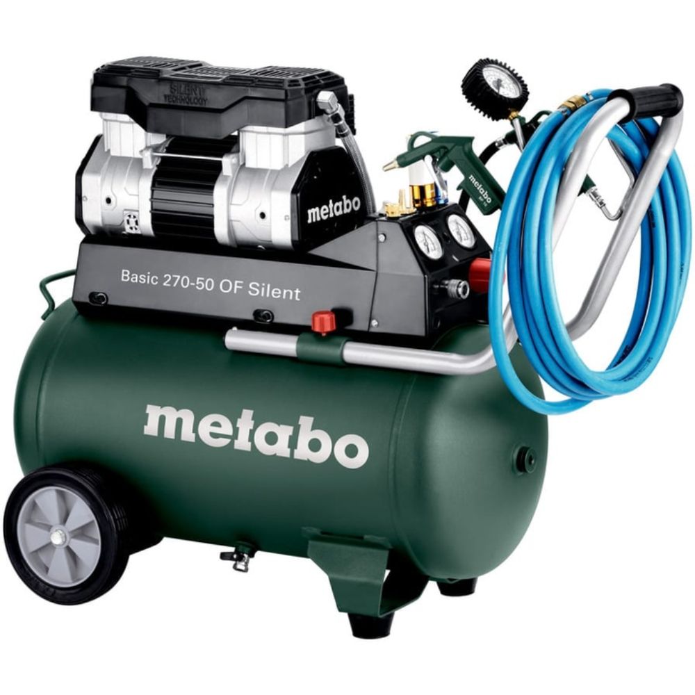 Компресор безмасляний Metabo Basic 270-50 OF Silent