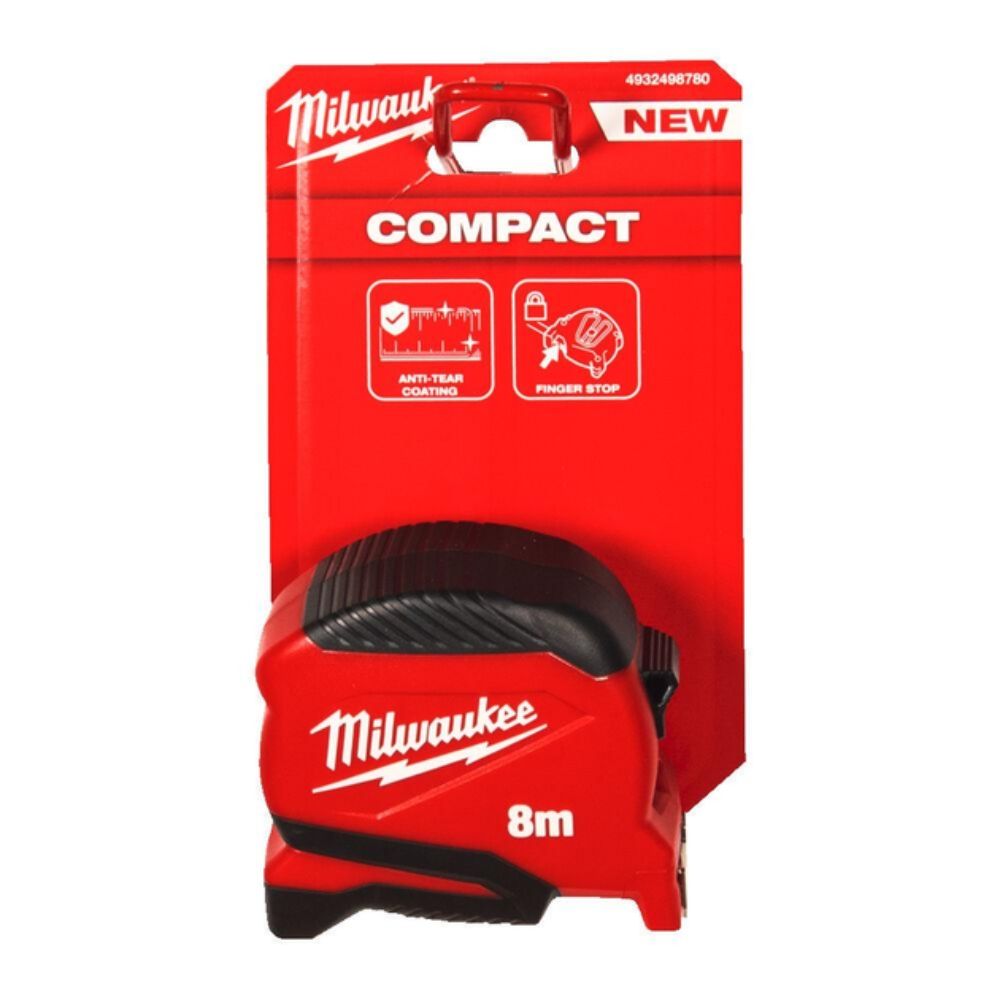 Рулетка Milwaukee Pro Compact (Gen 2), 8м, (25мм)