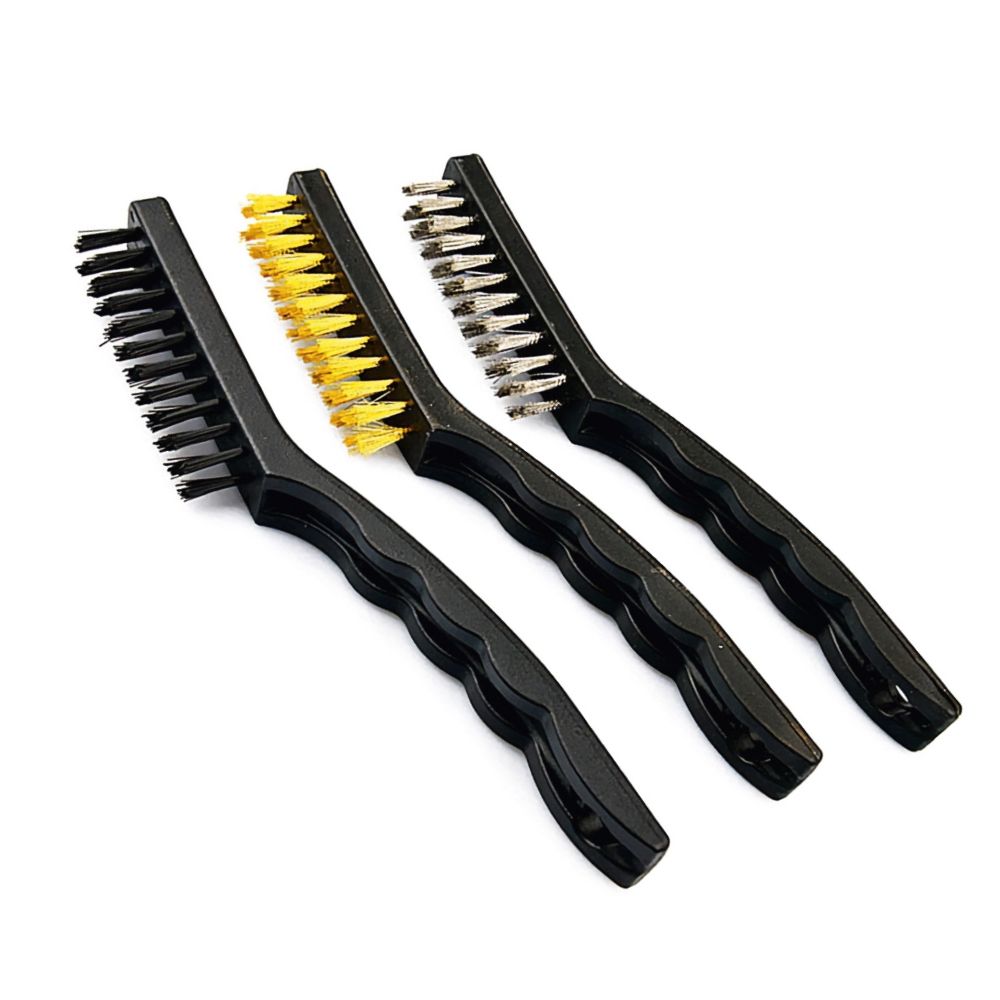 Набір ручних міні-щіток 3 шт, 220 мм 06-965