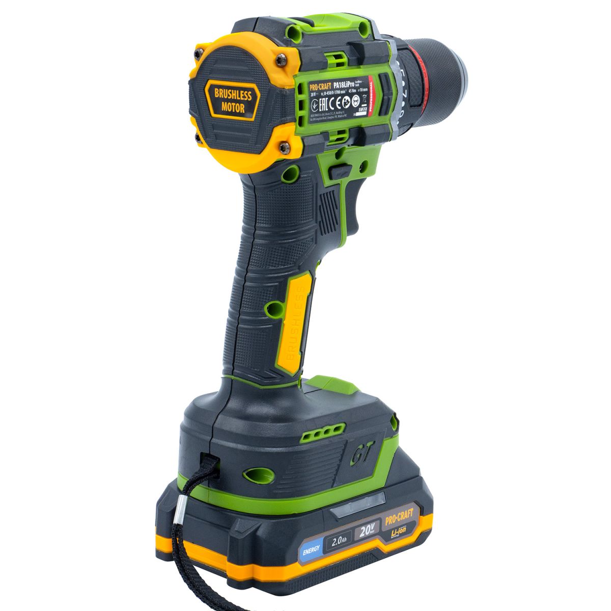 Набір акумуляторного шуруповерта та гвинтоверта Procraft PA214SET (2 АКБ)