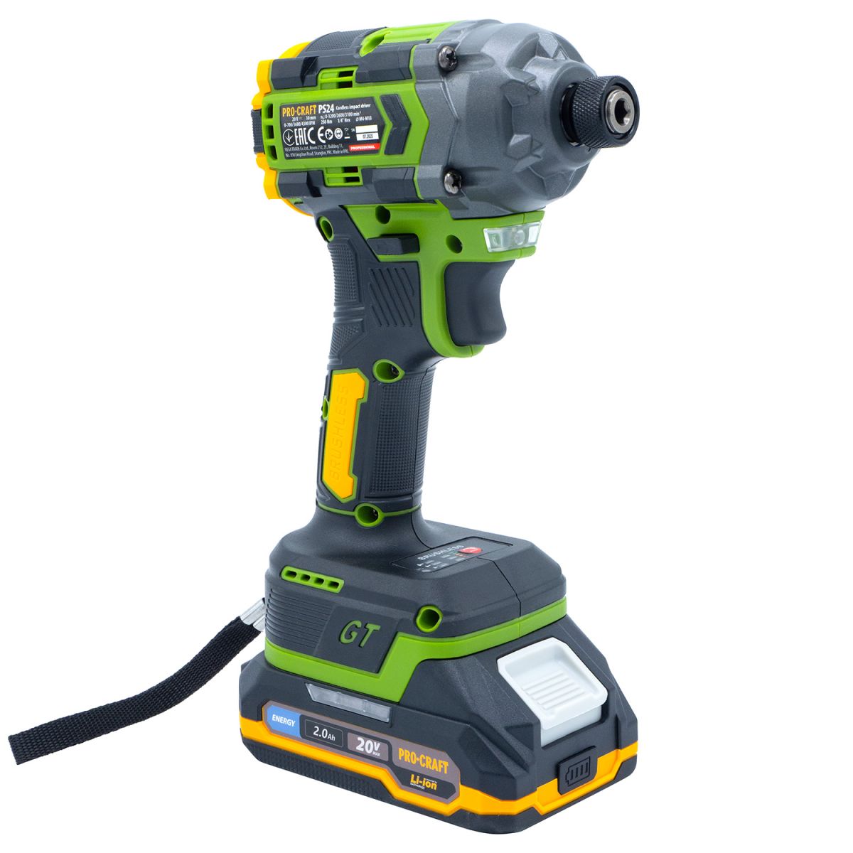 Набір акумуляторного шуруповерта та гвинтоверта Procraft PA214SET (2 АКБ)