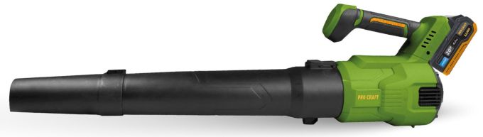 Акумуляторна повітродувка Procraft PB26 (1 АКБ та зп)