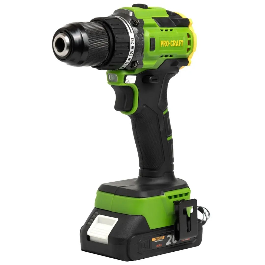 Шуруповерт Procraft PA18LiH (1 акб та зп)