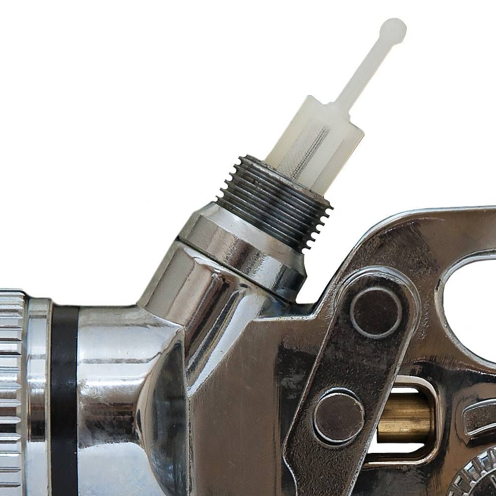 Фарборозпилювач HVLP Ø1.3мм 140-280л/хв 3бар в/б 600мл (пласт) хром SIGMA (6812131)