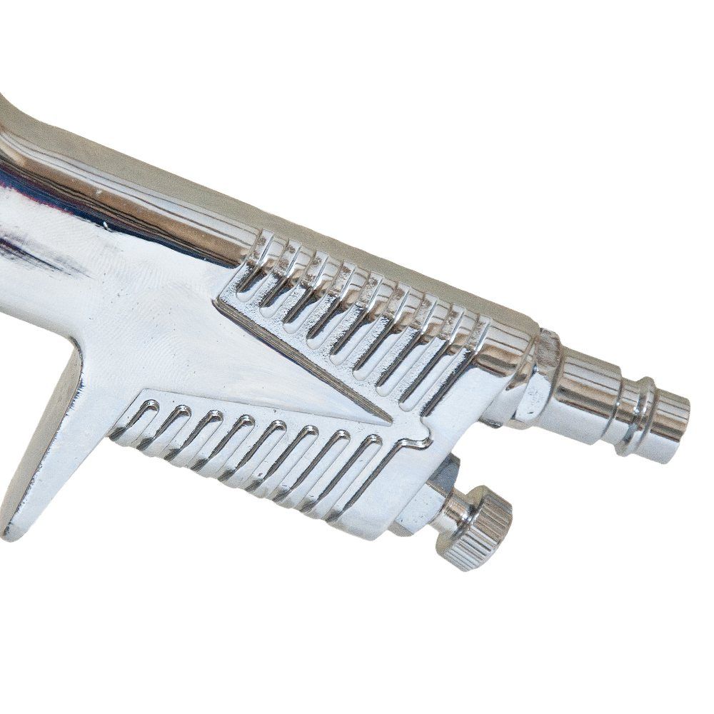 Фарборозпилювач HVLP Ø1.3+1.8мм 140-280л/хв 6бар в/б 600мл (пласт) хром SIGMA (6812151)