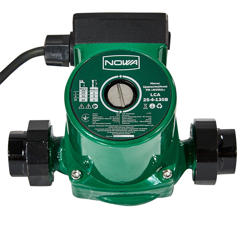 Циркуляційний насос NOWA LCA 25-4-130B