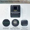 Високопотужний сонячний регулятор заряду з двома USB-портами - 100A