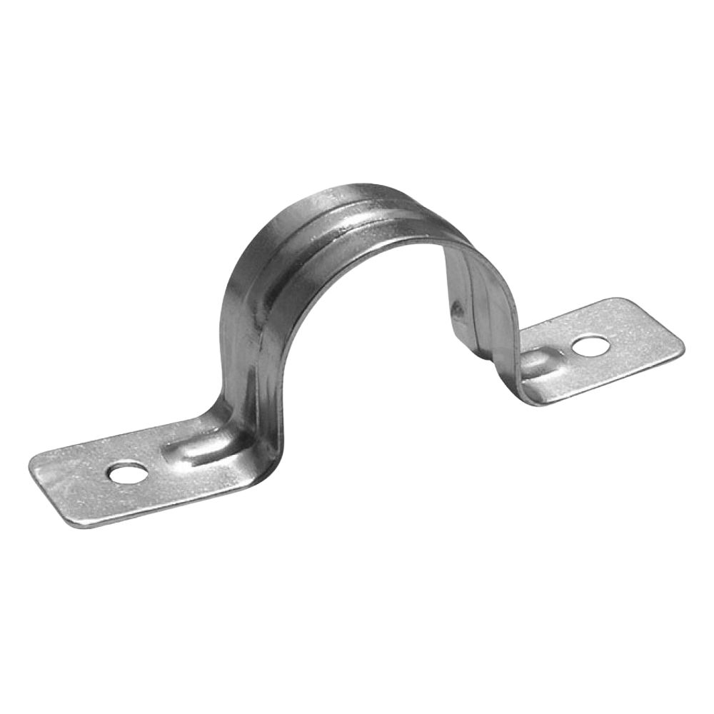 Скоба металева 2-лап. для металорукава d18