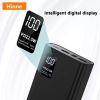 Повербанк 20000 мАч Power Bank Hinne з швидкою зарядкою QC USB 3.0, Type-C  LED-дисплей