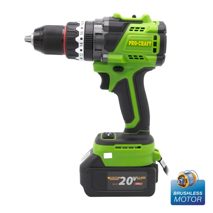 Шуруповерт Procraft PA18ProBL (з 1 акб і зп)