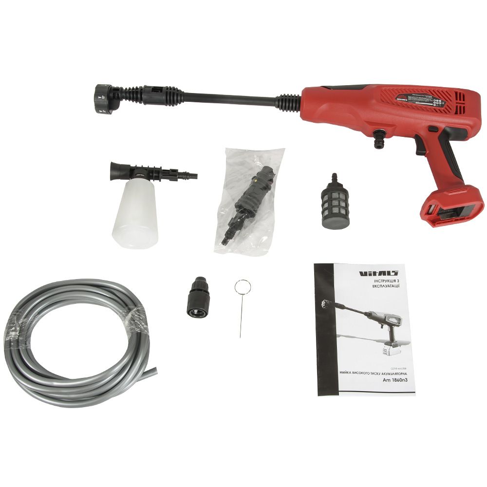 Мийка високого тиску акумуляторна Vitals Master Am 1860n3