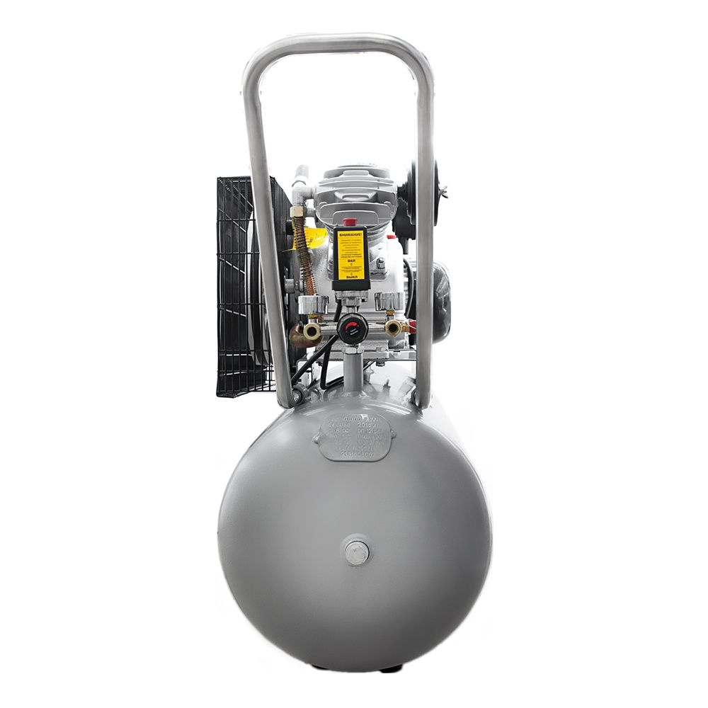 Компресор двоциліндровий пасовий (V) 2.5кВт 396л/хв 10бар 100л (2 крана) SIGMA (7044151)