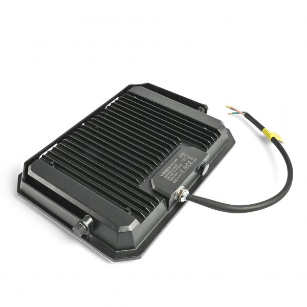 LED прожектор VIDEX F3 100W 5000K 220V Чорний (VLE-F3-1005B)