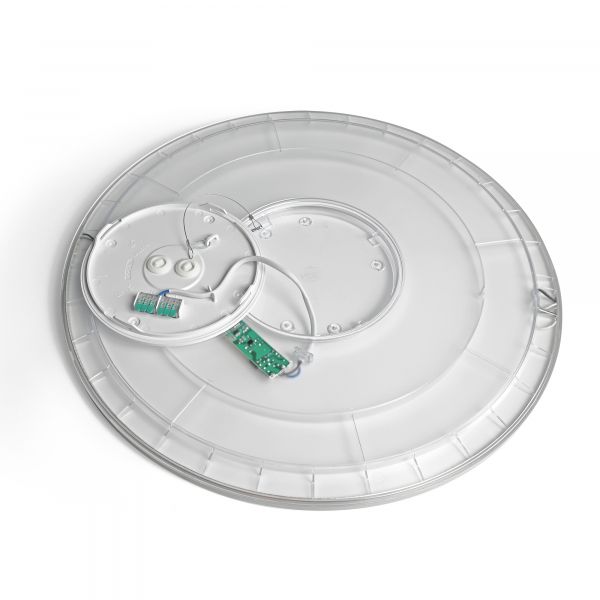 LED світильник з декоративною підсвіткою VIDEX DL5R 44W 3000K-4000K-5000K Білий