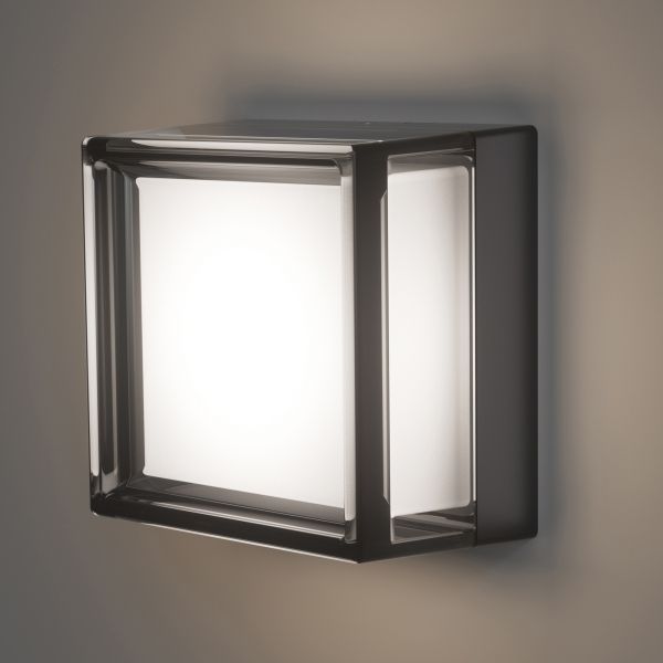 LED світильник IP65 квадратний VIDEX BHD02 9W 2400-3200-4300K Black