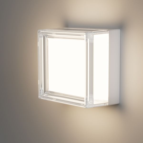 LED світильник IP65 квадратний VIDEX BHD02 9W 2800-4000-6000K White