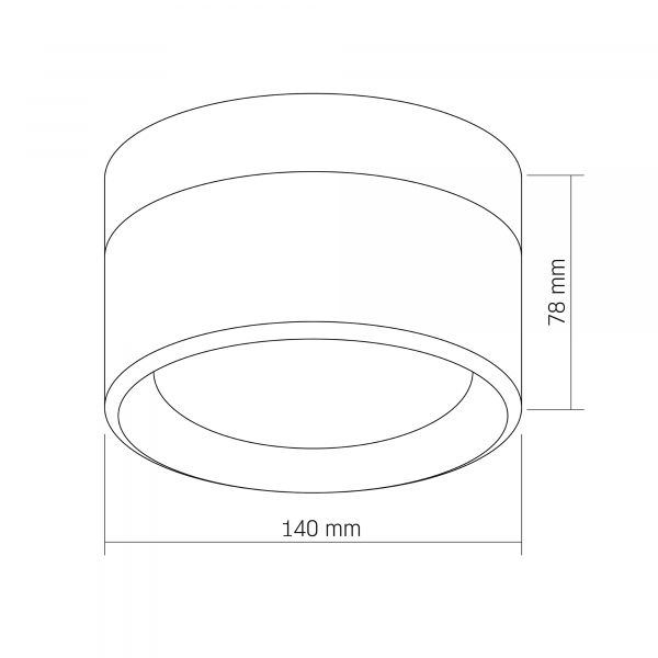 LED світильник IP65 круглий VIDEX BHD01 9W 2800-4000-6000K White