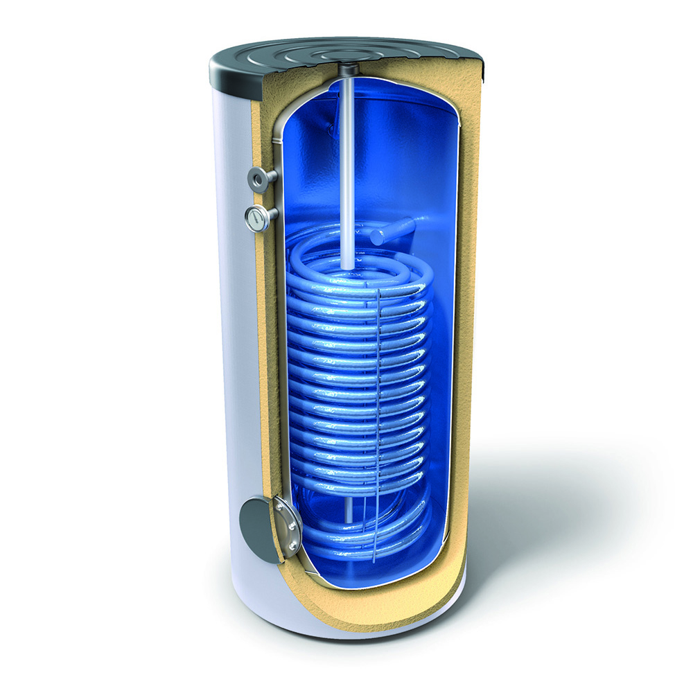 Водонагрівач для ТН з одним здвоєним теплообмінником TESY EV 2×15 S 200 60 HP