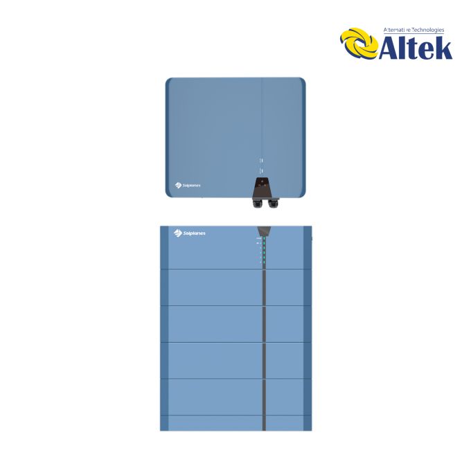 Гібридна станція Solplanet ASW012kH-T2, BMS Ai-HB G2 2,56 кВт, 7,68 кВт (3 шт.)